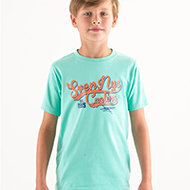 Kids T-Shirt Turquiose 